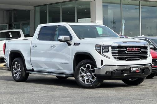Summit White 2026 GMC Sierra 1500 SLT