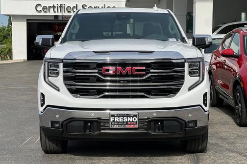 Summit White 2026 GMC Sierra 1500 SLT