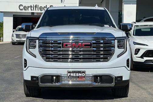 Glacier White 2026 GMC Sierra 1500 Denali
