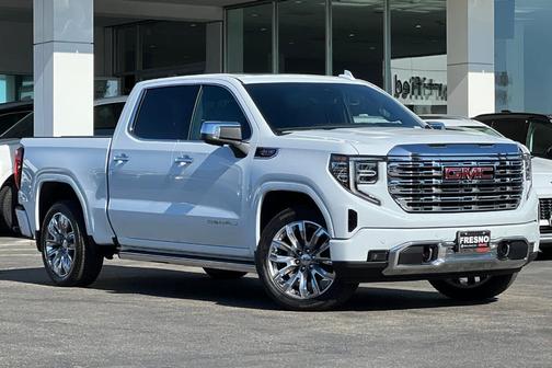 Glacier White 2026 GMC Sierra 1500 Denali