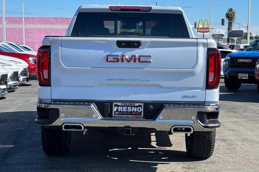 Glacier White 2026 GMC Sierra 1500 SLT