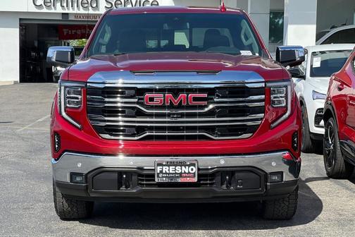 Volcanic Red 2026 GMC Sierra 1500 SLT
