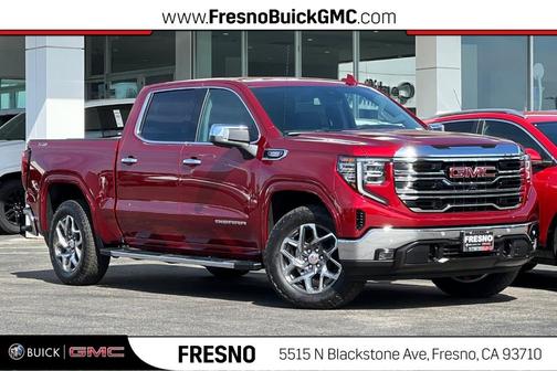 Volcanic Red 2026 GMC Sierra 1500 SLT
