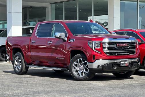 Volcanic Red 2026 GMC Sierra 1500 SLT