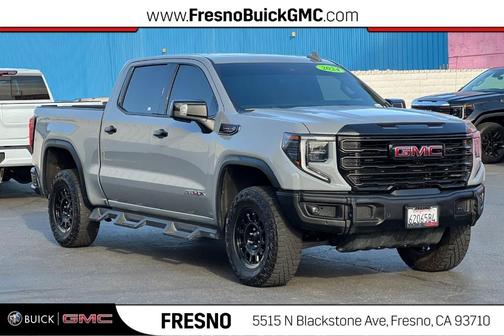 Gray 2024 GMC Sierra 1500 AT4X