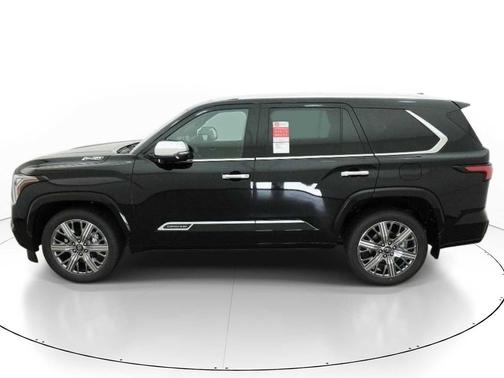 Midnight Black Metallic 2026 Toyota Sequoia Capstone