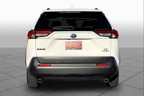 White 2022 Toyota RAV4 Hybrid SE
