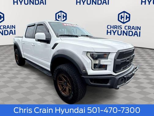 White 2017 Ford F-150 Raptor