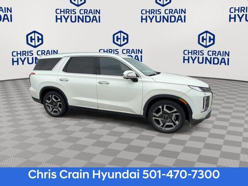White 2024 Hyundai PALISADE Limited