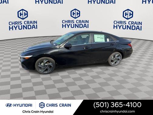 Black 2026 Hyundai ELANTRA HEV Limited