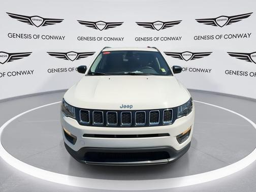 White Clearcoat 2018 Jeep Compass Sport
