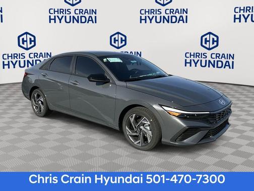 Gray 2025 Hyundai ELANTRA SEL Sport