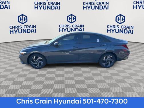 Gray 2025 Hyundai ELANTRA SEL Sport