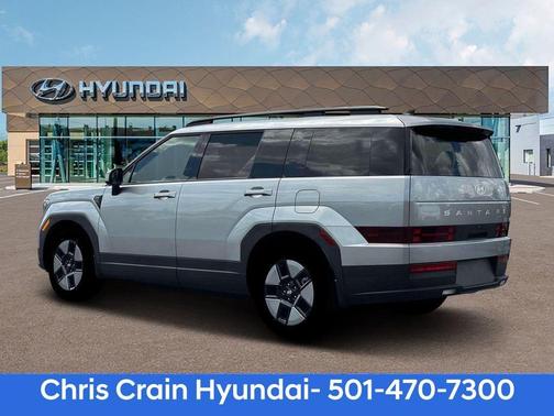 Shimmering Silver 2026 Hyundai SANTA FE HEV SEL