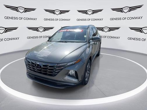 Amazon Gray 2022 Hyundai TUCSON Limited