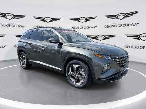 Amazon Gray 2022 Hyundai TUCSON Limited