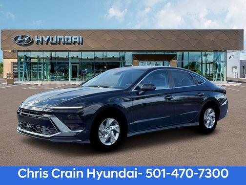 Black 2026 Hyundai SONATA SE