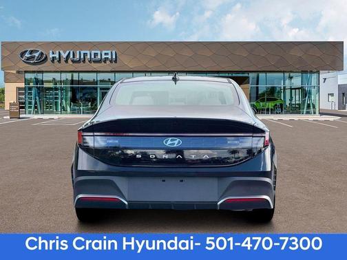 Black 2026 Hyundai SONATA SE