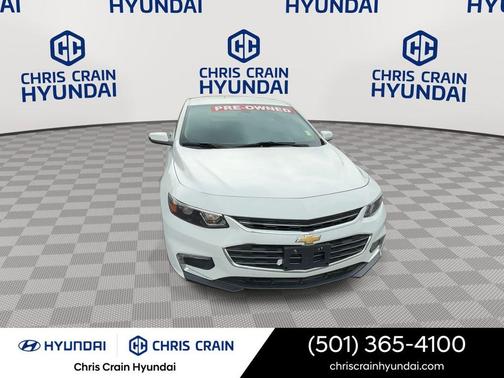Summit White 2018 Chevrolet Malibu LT