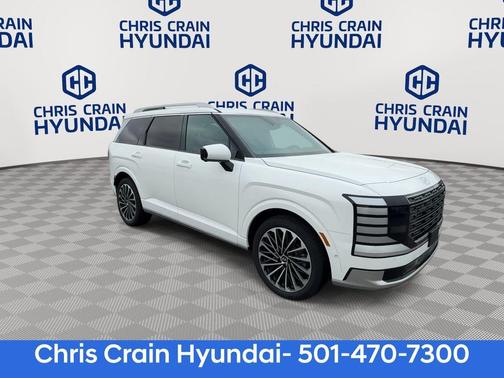 White Pearl 2026 Hyundai Palisade Hybrid Calligraphy