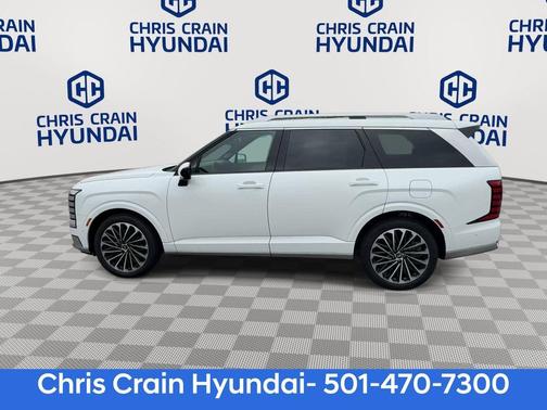 White Pearl 2026 Hyundai Palisade Hybrid Calligraphy