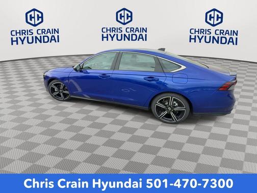 Blue 2023 Honda Accord Hybrid Sport