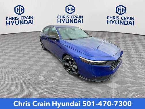 Blue 2023 Honda Accord Hybrid Sport