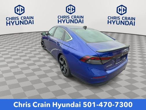 Blue 2023 Honda Accord Hybrid Sport