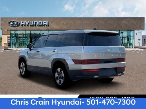 Shimmering Silver 2026 Hyundai SANTA FE HEV SE