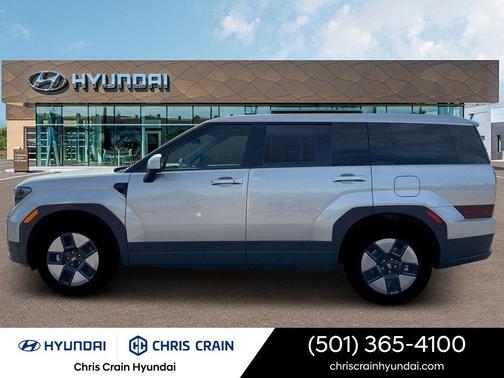 Shimmering Silver 2026 Hyundai SANTA FE HEV SE