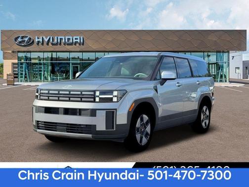 Shimmering Silver 2026 Hyundai SANTA FE HEV SE