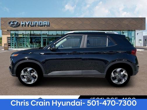 Black 2026 Hyundai VENUE SEL