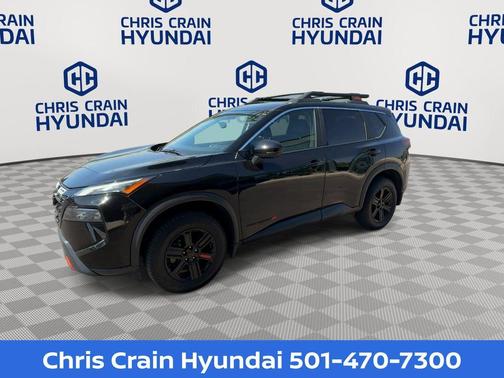 Black 2025 Nissan Rogue Rock Creek