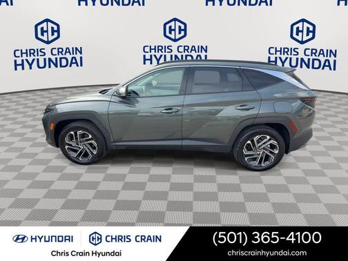 Gray 2025 Hyundai TUCSON Hybrid Limited