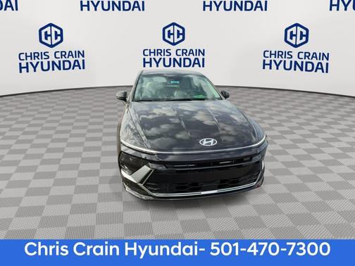 Black 2026 Hyundai SONATA SEL Sport