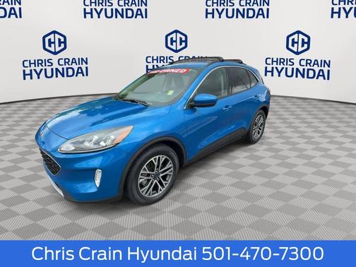 Blue Metallic 2020 Ford Escape SEL