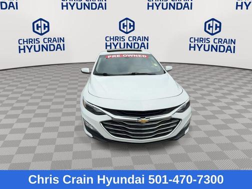 Summit White 2021 Chevrolet Malibu LT