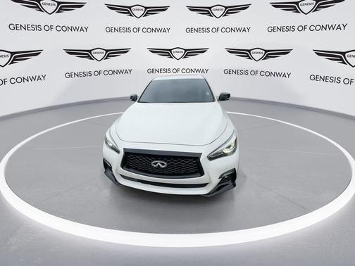 Majestic White 2023 INFINITI Q50 SENSORY