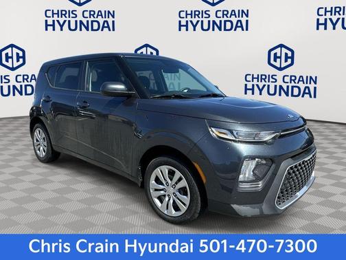 Gray 2021 Kia Soul LX