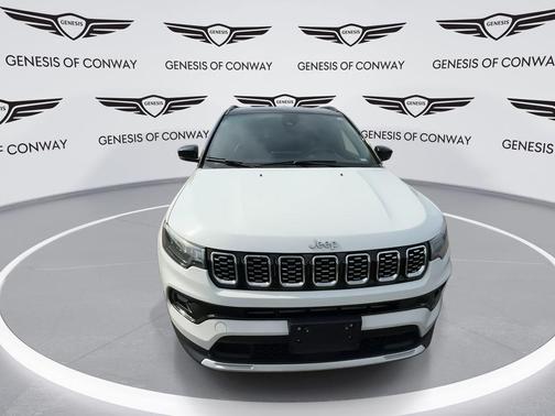 Bright White Clearcoat 2024 Jeep Compass Limited