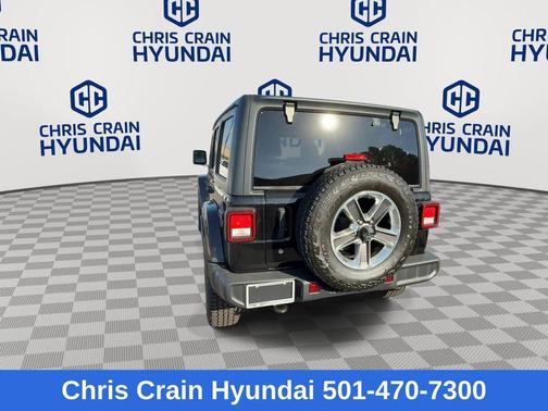 Black Clearcoat 2020 Jeep Wrangler Unlimited Sahara