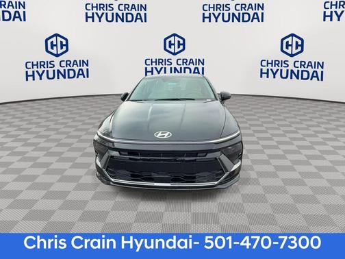 Black 2026 Hyundai SONATA SEL Sport
