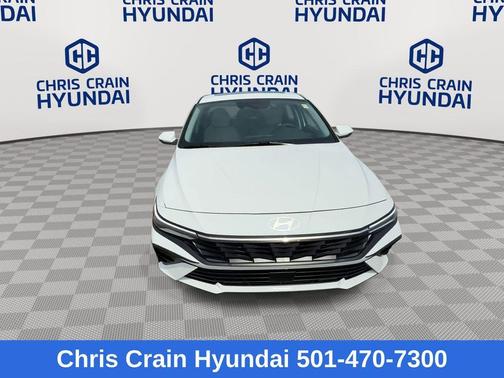 White 2025 Hyundai ELANTRA Limited