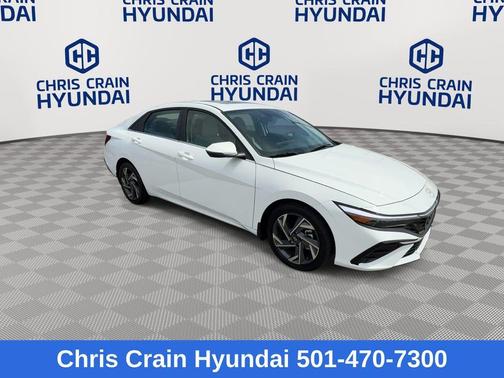 White 2025 Hyundai ELANTRA Limited