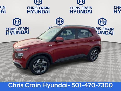 Red 2025 Hyundai VENUE SEL