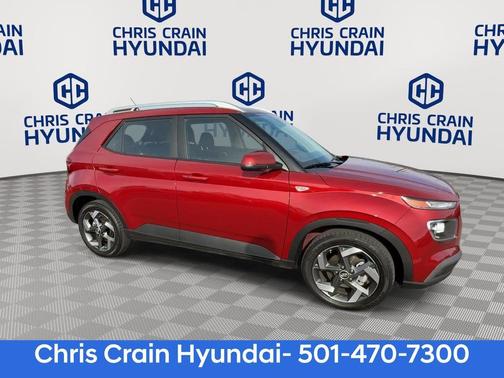 Red 2025 Hyundai VENUE SEL