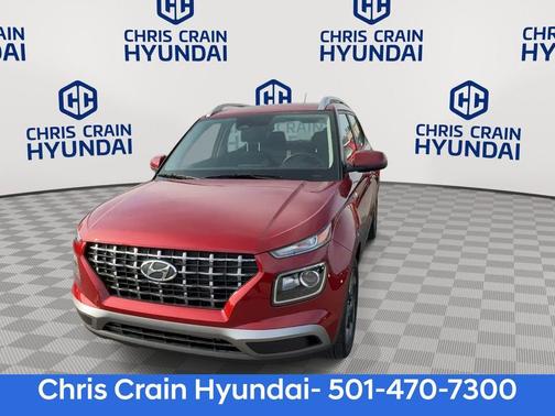 Red 2025 Hyundai VENUE SEL