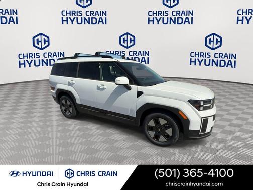 White 2026 Hyundai SANTA FE HEV SEL