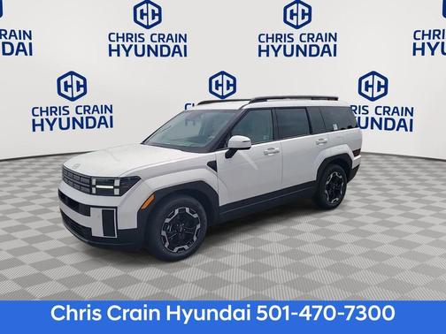 White 2025 Hyundai SANTA FE SEL