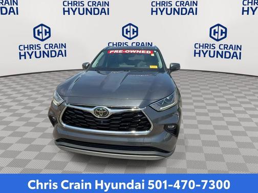Magnetic Gray Metallic 2021 Toyota Highlander Platinum